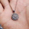Fresh Style Flower Necklace for Women Cubic Zirconia Romantic Bride Wedding Accessories Fancy Jewelry - Image 2