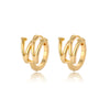 Initial Letter Stud Earrings For Women Stainless Steel Letter A-Z Piercing Earring Korean Jewelry Gift - Image 10