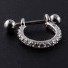 Stainless Steel Cartilage Cuff Earring with 0.8 mm Gauge and 8 mm Shaft - Image 60