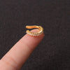 1Pc 10mm Fake Piercing Jewelry Adjustable Helix Cartilage Conch Cz Ear Cuff No Piercing Conch Cuff Earring - Image 4