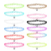 ZS 12Pcs Vintage Stretch Choker Necklace Lady Girl Tattoo Choker Necklace Punk Retro Gothic Elastic Necklaces for Women - Image 11