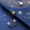 Shiny Zirconia Star Clip Earrings For Women Charm Female Korean Sweet No Pierced Ear cuff Cartilage Earrings Jewelry Accessories - Image 1