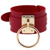 Leather Wristband Bracelet Cuff Goth Metal Armbands Gothic Punk Bracelets Women Men Emo Cosplay Jewelry - Image 5