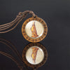 Ancient Egyptian Necklace Ankh Glass Dome Wooden Pendant Rope Chian Necklaces Egypt Cross Anubis Scarab Isis Goddess Jewelry - Image 13