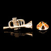 Brooch crystal jewelry Golden Dragon maple leaf bullet Brooch men's shirt Wedding Suit Lapel Badge Pin gift - Image 34