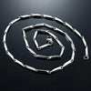 2.5mm/3mm Stainless Steel Bar Link Bamboo Chain Gold/Silver Color Necklace Choker for Women Men Jewelry Accessory - Image 2