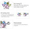 Brilliant Star Butterfly and Snowflake Stud Earrings in Multiple Designs - Image 32