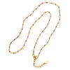 Hot Pink Stainless Steel Link Cable Chain Gold Color Satellite Enamel Beads Necklace for Women Chic Summer Gift - Image 22