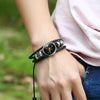 Scorpion Bracelet Scorpio Jewelry Luminous Scorpio Zodiac Sign Braided Leather Bracelet - Image 2