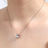 Three-Circle Pendant Necklace with Stone Accents in Multiple Finishes - Image 5