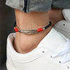 Adjustable Handmade Cool Simple Leaf Anklets Woven Adjustable Rope Lucky Foot Bracelet For Women Men Jewelry - Image 3