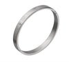 Cuff Bracelet Bangle Stainless Steel Bracelet Carving Roman Numeral Couple Roman Bangle For Men Women Jewelry - Image 8