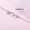 Silver Color 12 Constellation Zodiac Charm Bracelet For Women Birthday Gift Cubic Zircon Bracelet Jewelry S - Image 17