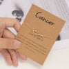 12 Constellation Bracelet Crystal Charm Chain Bracelets for Women Zodiac Sign Libra Aries Card Birthday Jewelry Gift - Image 3