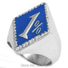 Black One Percent Biker Ring Stainless Steel Classic Motor Biker Men's Jewelry - Image 4
