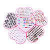 18/36/100Pairs Women Star Moon Small Plastic Stud Earrings Set Girl Children Cartoon Geometric Party Birthday Christmas Jewelry - Image 4