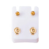 2pcs Gold Plated Steel Earring Studs for Ear Piercing Gun Birthstone CZ Ear Stud Earrings Studs Tragus Cartilage Body Jewelry - Image 30