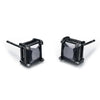Small Black Punk Stud Earrings For Women Men Boy Zircon Geometry Stainless Steel Jewelry Accessories Earrings - Image 27