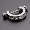 Stainless Steel Cartilage Cuff Earring with 0.8 mm Gauge and 8 mm Shaft - Image 52