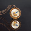 Ancient Egyptian Necklace Ankh Glass Dome Wooden Pendant Rope Chian Necklaces Egypt Cross Anubis Scarab Isis Goddess Jewelry - Image 7