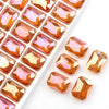 10Pcs Rectangular Beads 13x18mm Long Square Glass Bead Stone Faceted Crystal Jewelry Necklace Pendant Accessories - Image 15