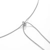 Copper Snake Chain Tassel Necklace with Ball Pendant in Gold-Tone or Silver-Tone - Image 12