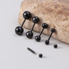 5Pcs 2.5/3/4/5/6mm Balls Cartilage Helix Ear Piercings Tragus Ball Studs Surgical Steel Barbell Earring Body Jewelry 16G - Image 18