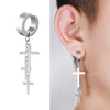1Pc Punk Steel-color Stainless Steel Painless Ear Clip Earrings For Men/Women Street Pop Non Piercing Fake Earrings Jewelry Gift - Image 6