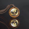 Ancient Egyptian Necklace Ankh Glass Dome Wooden Pendant Rope Chian Necklaces Egypt Cross Anubis Scarab Isis Goddess Jewelry - Image 25