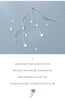 Modian Classic Real 925 Sterling Silver Swing Full Stars Line Drop Earrings For Women Dangle Ear Silver Fine Jewelry