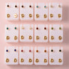 12-Pair Stainless Steel Piercing Stud Set with 3 mm or 4 mm Stone Options - Image 15