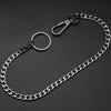 42CM Long Metal Keychain Wallet Belt Chain Rock Punk Trousers Hipster Pant Jean HipHop Jewelry Men's Key Ring Chain - Image 16