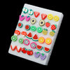 18/36/100Pairs Women Star Moon Small Plastic Stud Earrings Set Girl Children Cartoon Geometric Party Birthday Christmas Jewelry - Image 11