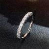 Contracted Design Women's Ring with Brilliant White Cubic Zirconia Wedding Party Daily Wearable Statement Jewelry - Image 28