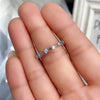 Contracted Design Women's Ring with Brilliant White Cubic Zirconia Wedding Party Daily Wearable Statement Jewelry - Image 31