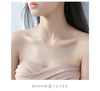 Modian New Silver 925 Romantic Infinite Love Pendant Necklace Pendant for Women Sterling Silver Chain Female Jewelry