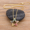 Star Women's Pendant Necklace Female Cubic Zirconia Necklaces Gold Color Party Jewelry Simple Ladies Gifts - Image 4