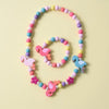 2pcs/Set Natural Wood Beads Jewelry Cute Animal Pattern Necklace Bracelet For Children Party Jewelry Girl Birthday Gift - Image 24
