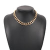 Retro Exaggerated Thick Chain Necklace Double Personality Chain Hip-Hop Neck Chain Choker Necklac Women Jewelry - Image 5