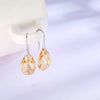 Women Water Drop Crystal Earrings Dangle Earring CZ Charm Bridal Wedding Engagement Jewelry Gifts - Image 11