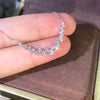 Modern Women's Necklace Elegant Accessories Party Daily Wear Versatile Jewelry Dazzling Cubic Zirconia Necklaces - Image 3