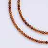 Stone Necklace Spinel/Lapis Lazul/Amazonite/Amethy/Tourmaline/Amethyst Ketting 2MM Silver Jewelry for - Image 7