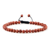 Adjustable 4 mm Beaded Stretch Bracelet in Multiple Color Styles - Image 25