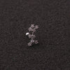 1Pc Twelve Constellations Steel Daith Earring Ear Piercing Barbell CZ Horoscope Ear Tragus Daith Piercing Jewelry 20G - Image 14