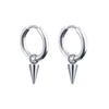 1 Pair Stainless Steel Stud Earrings for Men/Women Cross Pendant Long Tassel Unisex Hoop Earrings Punk Gothic Metal Jewelry - Image 38