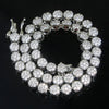 Silver Color Sparking CZ Charm Anklet Round Zircon 5MM Tennis Chain Anklets Ice Out Bling CZ Hip Hop Women Jewelry - Image 6