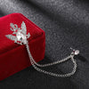 Retro Crown Rhinestones Brooch Pins Eagle Tassel Chain Lapel Pin Suit Shirt Vintage Jewelry for Women Men Accessories - Image 12