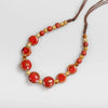 Colorful Distressed Retro Irregular Ceramic Beads Gift Neckalce artware Antique Necklaces Pendants For women # - Image 18