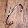 Vintage Stainless Steel Bangle for Men Women Mobius Twisted Cuff Bracelet Unisex Casual Pulseira Gents Jewelry - Image 11
