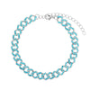 Chunky Metal Chain Anklet For Women Men Rhinestone Gold Silver Color Cuban Foot Bracelet Punk Hip Hop Rock Jewelry - Image 8